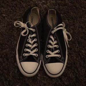 Black Low Top Converse